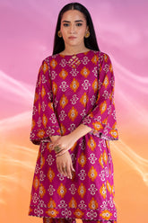 2-PC Printed Cotton Shirt and Trouser CPM-4-274